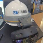 Helmet with augmented reality solution for the construction sector at Vivatech 2024